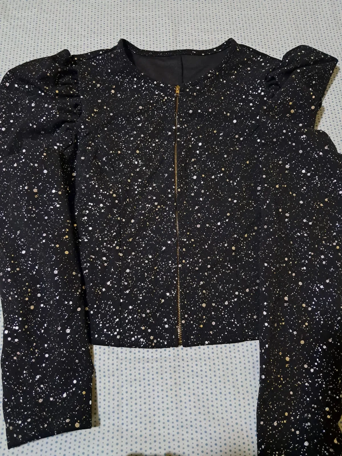 Chaqueta Night Sparkle BLACK Galaxy en negro — foto 3