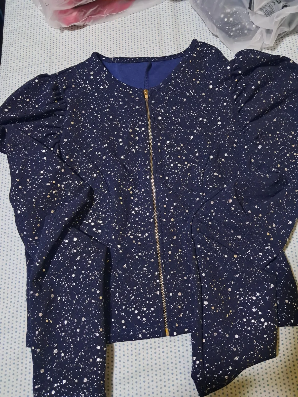 Chaqueta Night Sparkle BLUE Galaxy en azul — foto 3