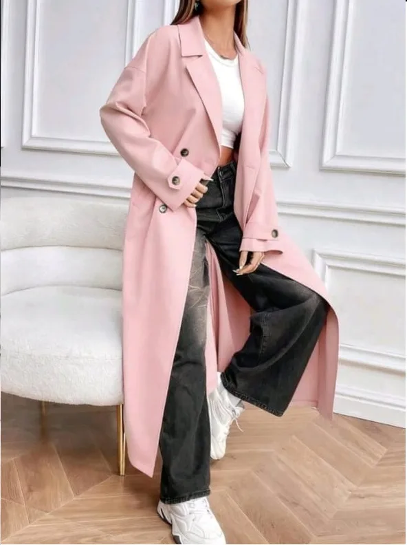 gabardina rosada